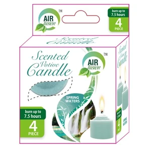 48224C, Air Fusion Votive Candle Spring Water 4PK, 191554482241
