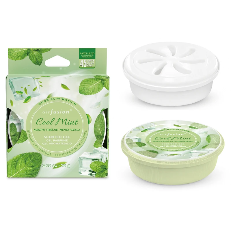 Air Fusion Gel Air Freshener 2.65oz 75g Cool Mint