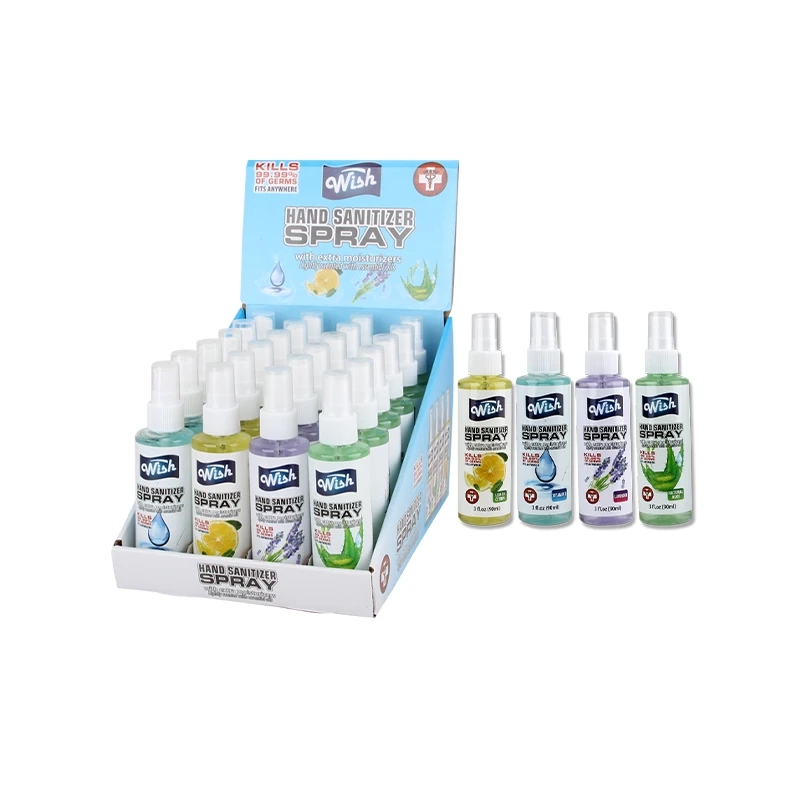 *Expired final sales* Wish Hand Sanitizer Spray 3oz Display