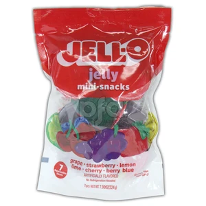 M534002, Jell-O Classic Mini Cup 7Count 7.9oz Assorted Flavors #M534002, 722678140023