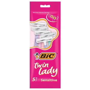 BR2L-5, Bic Razors Twin Lady 5PK Sensitive, 3086127500934