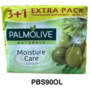 PBS90OL, Palmolive Bar Soap 90g 4PK Olive/Moisture Care, 8693495053792