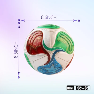 G6296, Soccer Ball No.5 & OPP Bag, 887257462962