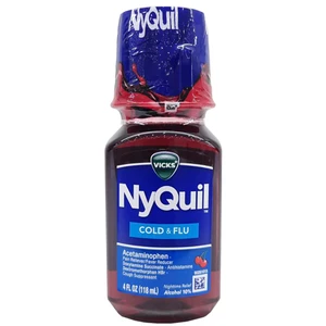 NQ4CH, NyQuil Cold & Flu 4oz Cherry