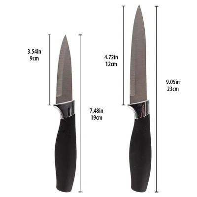 33072, Ideal Kitchen Paring Utility 2PK Knives, 191554330726