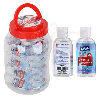 60203, Wish Hand Sanitizer 2oz Display Jar(expired), 191554602038