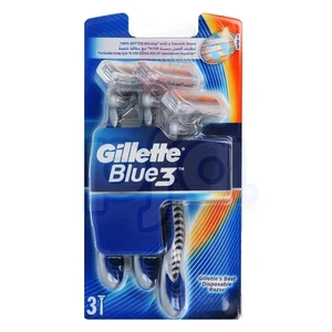 GB3-3CF, Gillette Blue 3 Razor 3count, 7702018949946