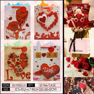 BV7010-LG, VALENTINE GIFT BAG LG, 887257170249