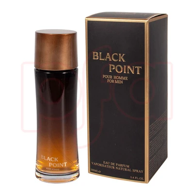 88235, Men's EDP 3.4oz  BLACK POINT, 191554882355