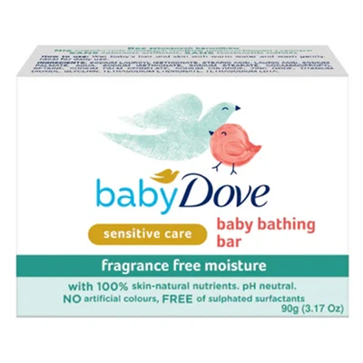 DS90-BS, Dove Soap 90g 3.17oz Baby Sensitive Fragrance Free, 8886467237140
