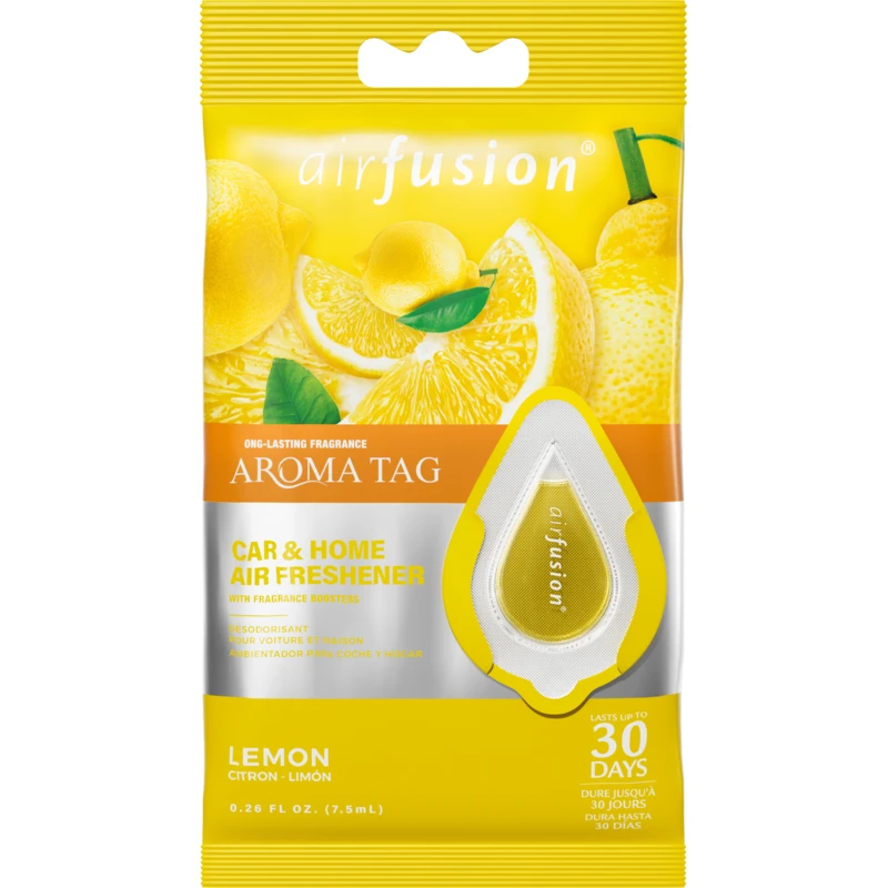 Air Fusion Car & Home Air Freshener 7.5ml Lemon
