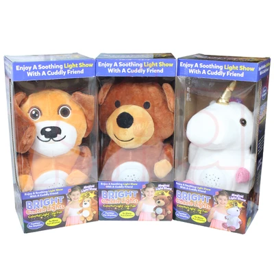 PB125, Bright Cuddle Lights Doll Assorted, 810025091255