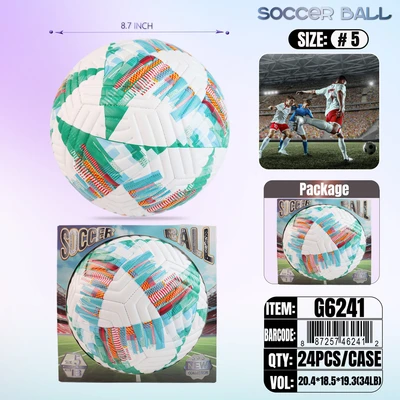 G6241, Soccer Ball No:5, 887257462412
