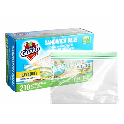 31101, Fresh Guard Sandwich Bag 210ct, 191554311015