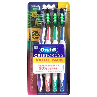 OB4GC, Oral-B Toothbrush Gum Care 4PK Soft, 4987176086556