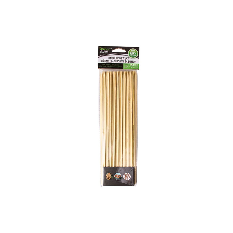Ideal Kitchen Bamboo Skewers 100CT 10in