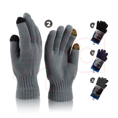 11243, Thermaxxx Thermal Gloves Men w/ Touch HD, 191554112438