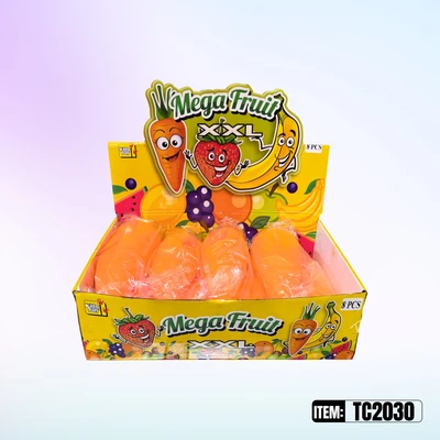 TC2030, Sugar Squeezy Relief Fidget Toys Carrot 13", 887258040305