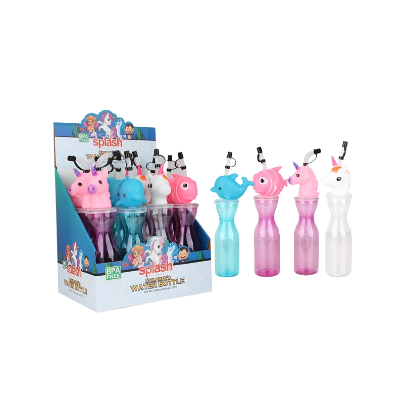 Splash Plastic Water Bottle 15.8oz Girls