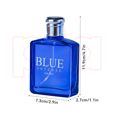 88201, Eau de Parfum 3.4 oz/100 ml Blue Intense for Men - United Scents, 191554882010