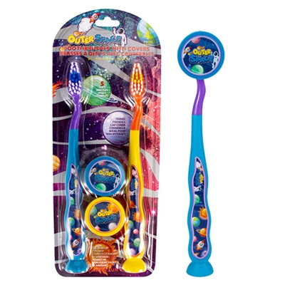 68037, Oral Fusion Kids Toothbrush 4PK Outer Space, 191554680371