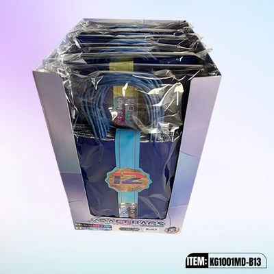 KG1001MD-B13, Kraft Bags MD. Royal Blue 12/Pk 10.6"x8.6"x4.3", 887258100344