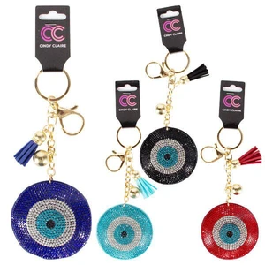 81064, Evil Eye Keychain Round, 191554810648