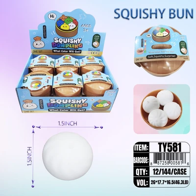TY581, SQUISHY BUN, 887258005816