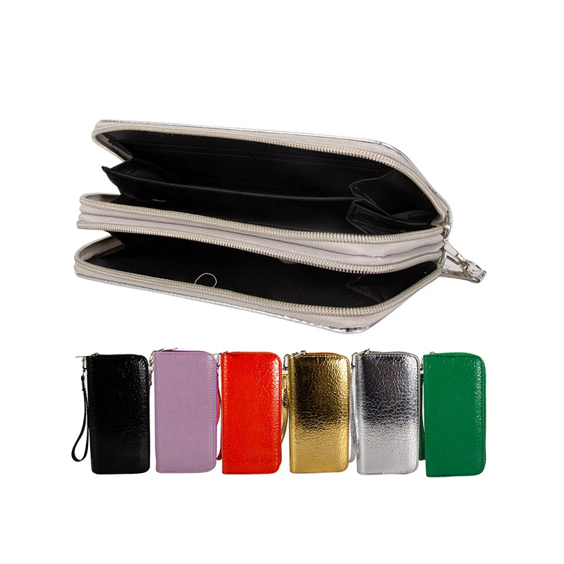 CC Wallet Dual Zipper