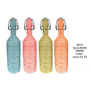 58121, Glass Bottle 750ML Colors, 191554581210