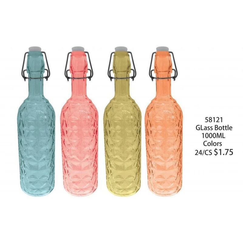Glass Bottle 750ML Colors