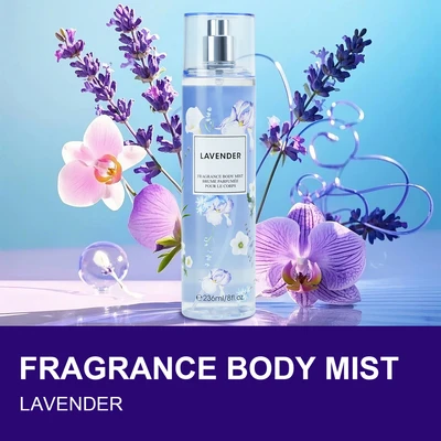 88630, Fragrance Body Mist 8 oz/236 ml Lavender for Women - United Scents, 191554886308