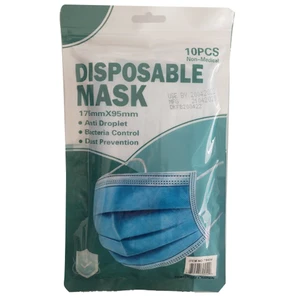 MASKET10, Face Mask 10PK Retail package