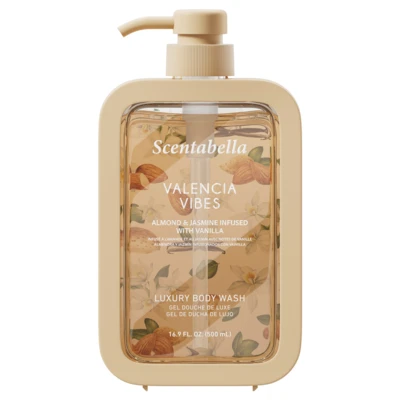 60661, Scentabella Body Wash 15oz Valencia Vibes, 191554606616