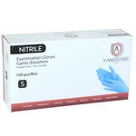 AVANG-N-S, Vanguard Nitrile Exam Gloves Blue 100CT Size: Small, 00628032800018