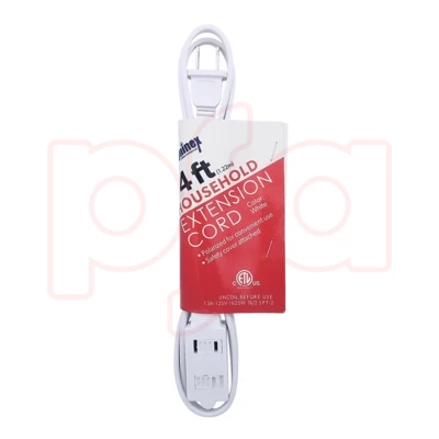 UC4E, AC Extension Cord 4' Etl, 602846701693