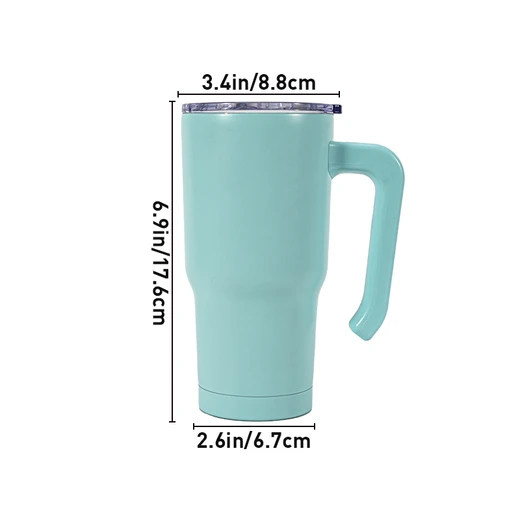 58221, Splash Bottle Stainless Steel Travel Mug 20oz, 191554582217