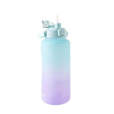 58158, Splash Plastic Bottle 67.6ozoz Flip Cap w/ Lock & Handle Rainbow, 191554581586