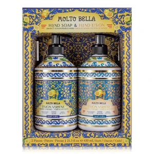 60740, Molto Bella Hand soap & Lotion set 21.3 FL OZ Lemon Verbena, 191554607408