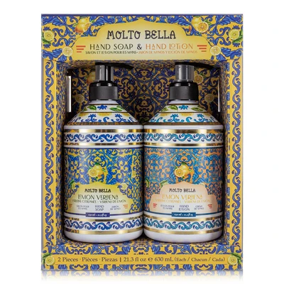 60740, Molto Bella Hand soap & Lotion set 21.3 FL OZ Lemon Verbena, 191554607408