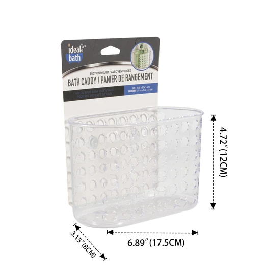 38129, Ideal bath Caddy w/ Suction Cup Large, 191554381292