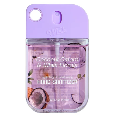 60386, 1.5 oz Hand Sanitizer Spray , (4 scent) Coconut Cream/Dragonfruit/Golden Citrus/Salted Caramel — Wish, 191554603868