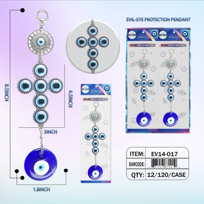 EV14-017, EVIL-EYE PROTECTION PENDANT, 887257870019