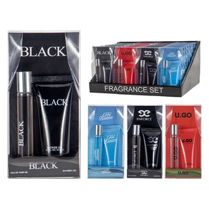 88858, Men's 2pcs  Stocking Stuffer PDQ4  0.27fl.oz/8ml EDP+0.9fl.oz/25ml Shower Gel, 191554885981