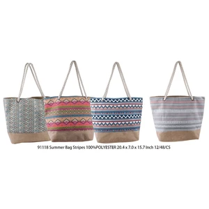 91118, CC Summer Bag Stripes 52*18*40cm Big, 191554911185