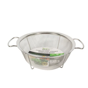 33301, Ideal Kitchen Stainless Steel Strainer 9 inch, 191554333017