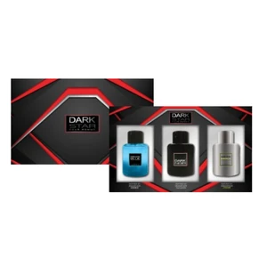 88523, Men's 3pcs Gift Set DARK STAR 1.0fl.oz/30ml×3 EDP, 191554885233
