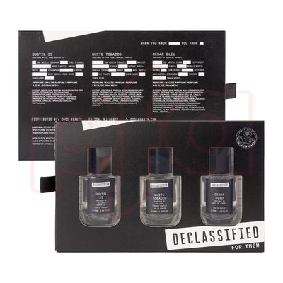 OD89605, Declassified  Men's  Gift Set   30ml/1.02fl.oz, 191554896055