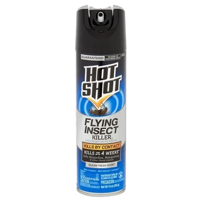 HS15FI, Hot Shot 15oz Flying Insect Killer, 007112196310