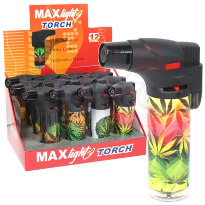 J40315, Maxlight Large Torch Lighter Leaf, 605369003169